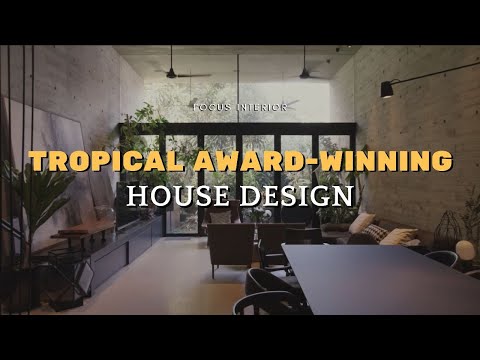 WINNING TROPICAL AWARD HOUSE DESIGN-This Tropical Winning House Design is So Cool, You Won't Believe