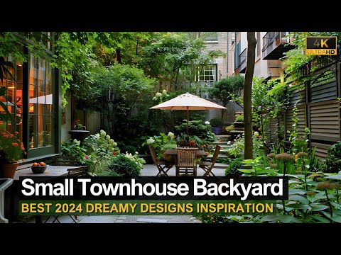 Dreamy Small Townhouse Backyard Ideas You Need to Try: Best 2024 Designs Inspiration!